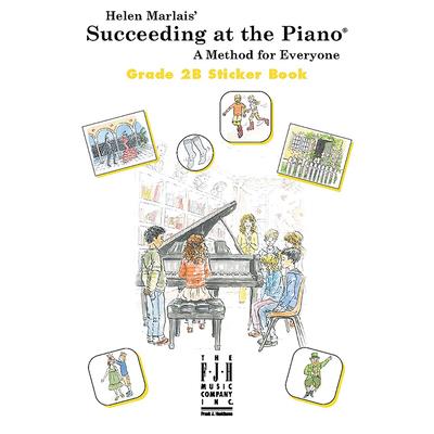 Succeeding at the Piano, Sticker Book - Grade 2b