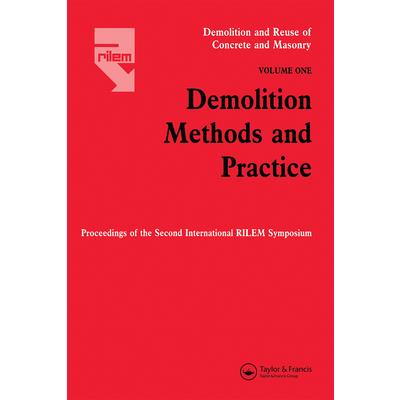 Demolition Methods and Practice V1