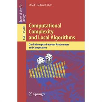 Computational Complexity and Local Algorithms