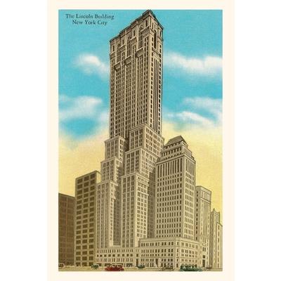 Vintage Journal Lincoln Building, New York City