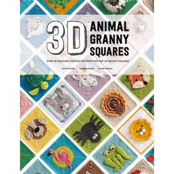 3D Animal Granny Squares