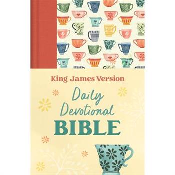 Daily Devotional Bible King James Version [Tangerine Tea Time]