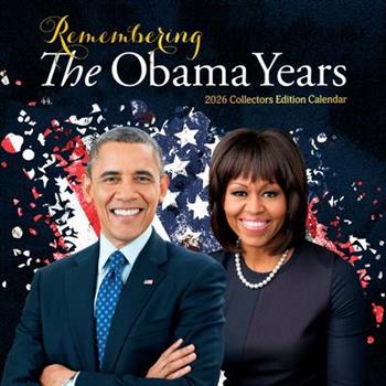 Shades of Color the Obama Years 2026 Wall Calendar