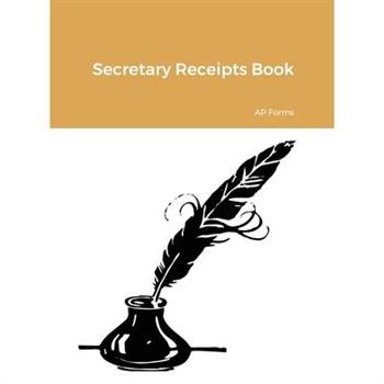 Secretary Receipts Book