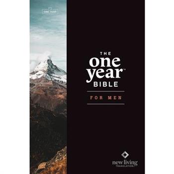 NLT the One Year Bible for Men (Softcover)