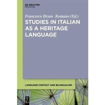 Studies in Italian as a Heritage Language