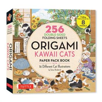 Origami Kawaii Cats Paper Pack Book
