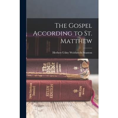 The Gospel According to St. Matthew