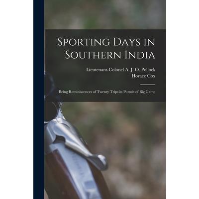 Sporting Days in Southern India