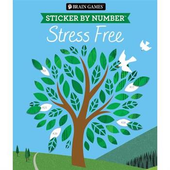 Brain Games - Sticker by Number: Stress Free #2 (28 Images to Sticker)