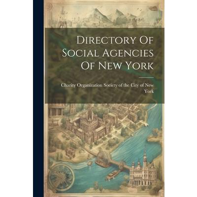 Directory Of Social Agencies Of New York