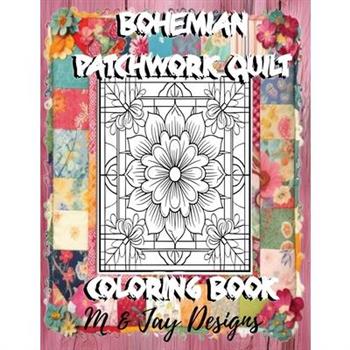 Bohemian Patchwork Quilt Coloring Book