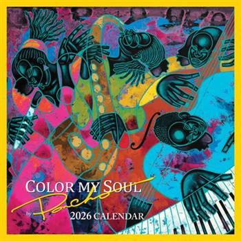 Shades of Color Color My Soul 2026 Wall Calendar