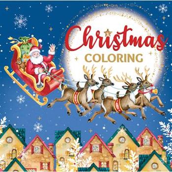 Christmas Coloring (Santa Sleigh Cover - Keepsake Coloring Book)