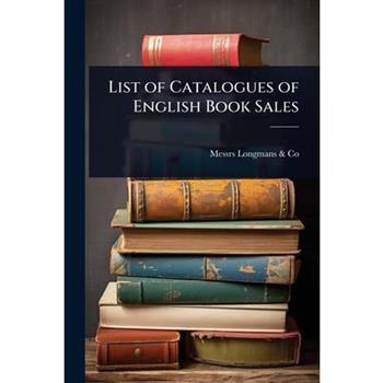 List of Catalogues of English Book Sales