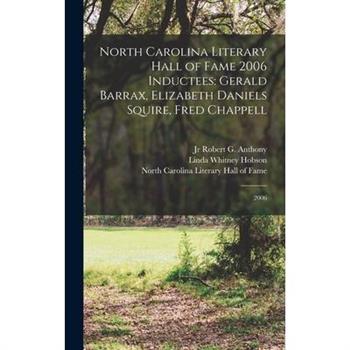 North Carolina Literary Hall of Fame 2006 Inductees