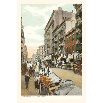 Vintage Journal Mulberry Street, New York City