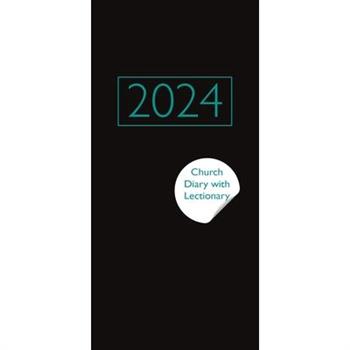Church Pocket Book and Diary 2024 Black