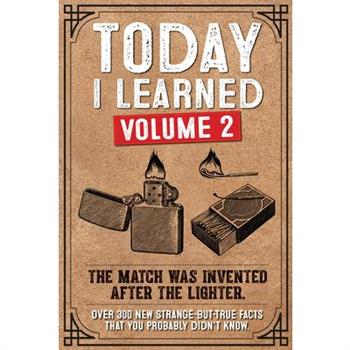 Today I Learned (Volume 2) Softcover Book