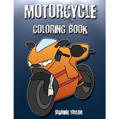 Motorcycle Coloriong Book