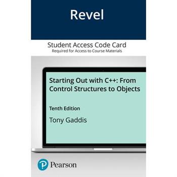 Revel for Starting Out with C＋＋ from Control Structures to Objects －－ Access Card