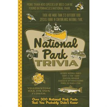 National Park Trivia Softcover Book