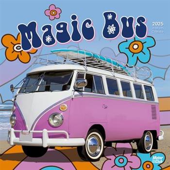 Magic Bus 2025 12 X 24 Inch Monthly Square Wall Calendar Plastic-Free Magic Bus 2025 12 X 24 Inch Monthly Square Wall Calendar Plastic-Free