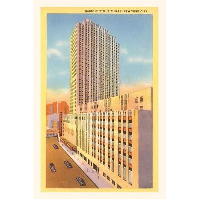 Vintage Journal Radio City Music Hall, New York City