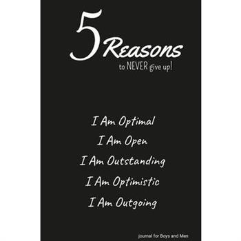 5 Reasons to NEVER give up! I Am Optimal, I Am Open, I Am Outstanding, I Am Optimistic, I Am Outgoing