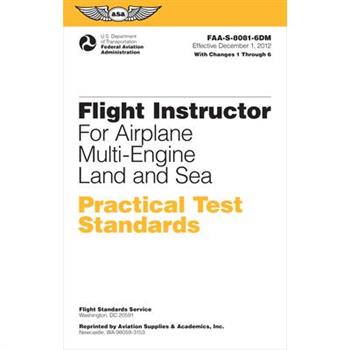 Flight Instructor Practical Test Standards for Airplane Multi-engine Land and Sea