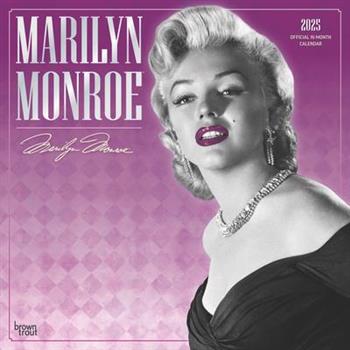 Marilyn Monroe Official 2025 12 X 24 Inch Monthly Square Wall Calendar Foil Stamped Cover Plastic-Free Marilyn Monroe Official 2025 12 X 24 Inch Monthly Square Wall Calendar Foil Stamped Cover Plastic-Free