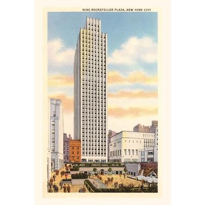 Vintage Journal Rockefeller Plaza, New York City