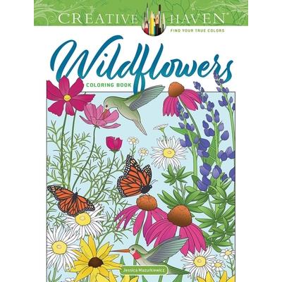 Creative Haven Wildflowers Coloring Book