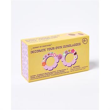 Decorate Your Own Flower Sunglasses Kit - DIY Kids’ Craft Set - Kids Ages 5＋