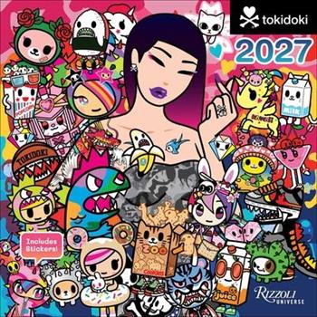 Tokidoki 2027 Wall Calendar (Includes Stickers)