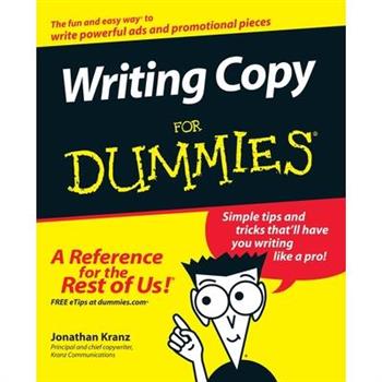 Writing Copy For Dummies