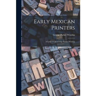 Early Mexican Printers