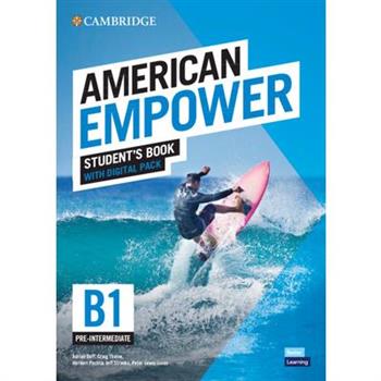 American Empower Pre-Intermediate/B1 Student’s Book with Digital Pack