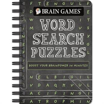 Brain Games - To Go - Word Search Puzzles (Chalkboard)