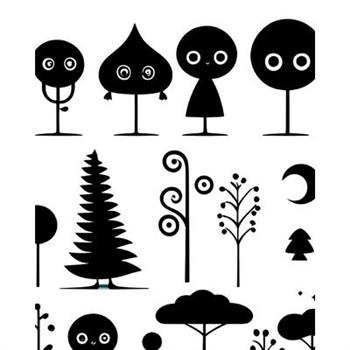 Black and White Notebook