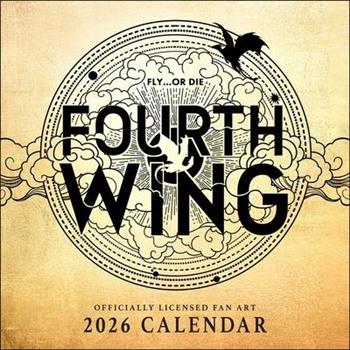 Fourth Wing Officially Licensed Fan Art 2026 Wall Calendar