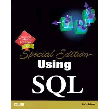 Special Edition Using SQL