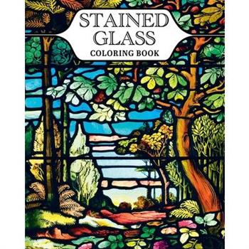 Stained Glass Coloring Book