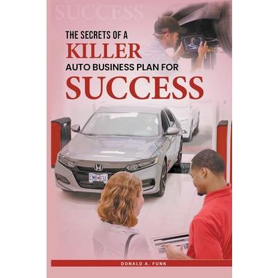 The Secrets of a Killer Auto Business Plan for Success