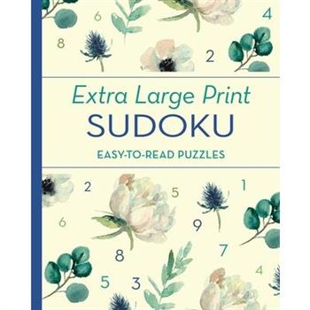 Extra Large Print Sudoku