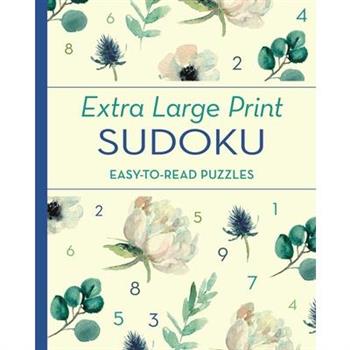 Extra Large Print Sudoku