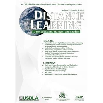 Distance Learning Volume 19, Issue 1 2022