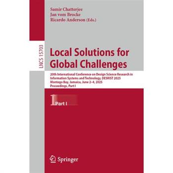Local Solutions for Global Challenges