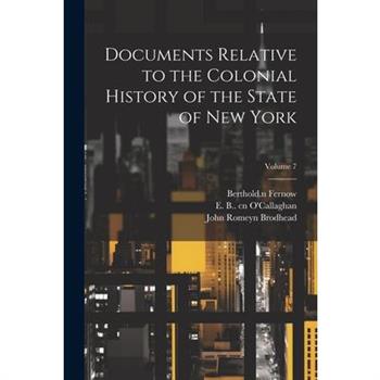 Documents Relative to the Colonial History of the State of New York; Volume 7
