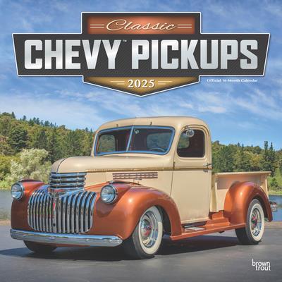 Classic Chevy Pickups Official 2025 12 X 24 Inch Monthly Square Wall Calendar Foil Stamped Cover Plastic-Free Classic Chevy Pickups Official 2025 12 X 24 Inch Monthly Square Wall Calendar Foil Stamped Cover Plastic-Free